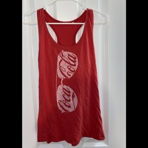 red Coca Cola tank top
